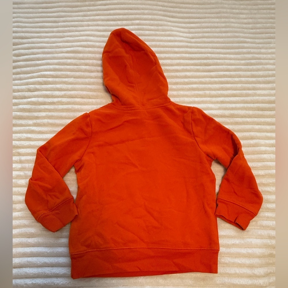 Disney Kids Hoodie in Bright Orange with Mickey Design - Picture 4 of 4